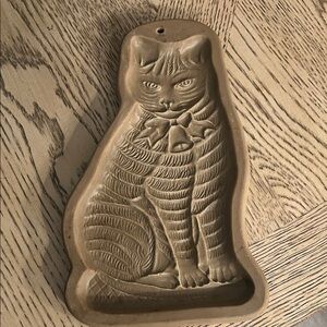 Vintage Hartstone Cat cookie mold